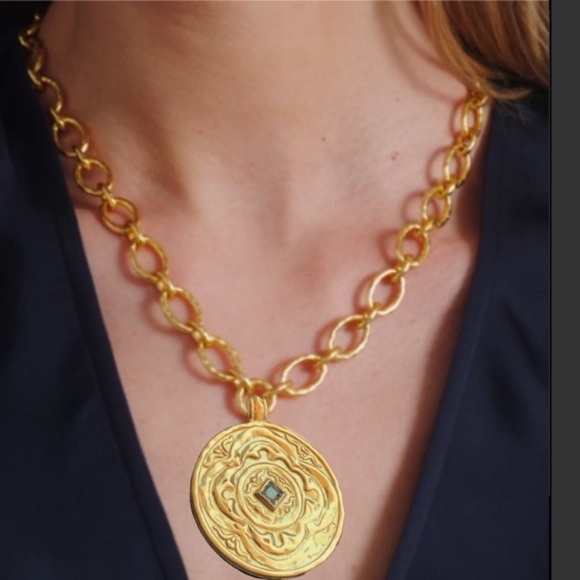 JULIE VOS • RARE Astor 2 in One Statement Pendant Necklace - Picture 4 of 12